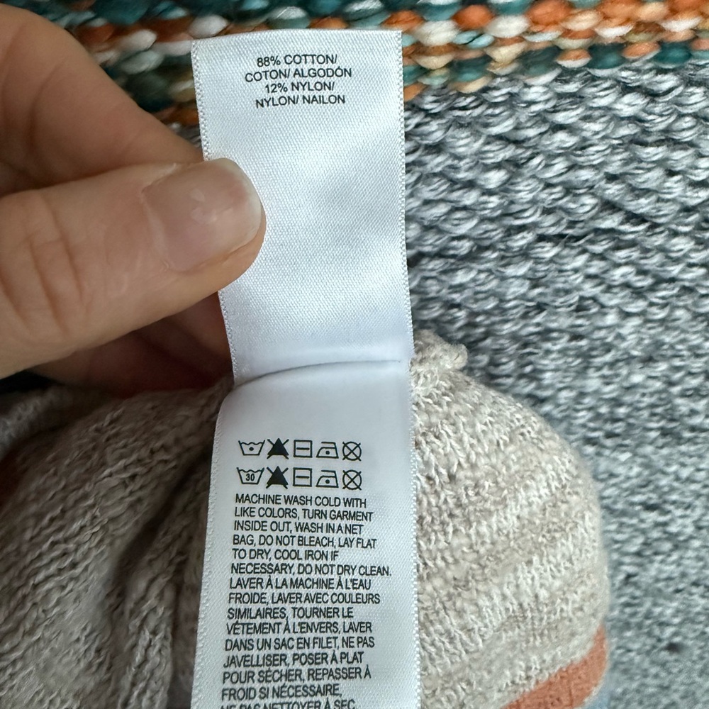 Lucky Brand Multicolor Knit Hoodie - Picture 5 of 5